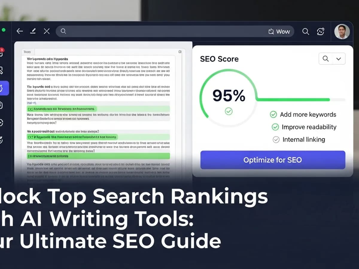 Unlock top search rankings with this AI writing guide Unlock top search rankings with this AI writing guide