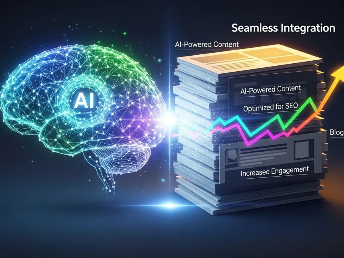 Unlock unprecedented blog growth with strategic AI integration Unlock unprecedented blog growth with strategic AI integration