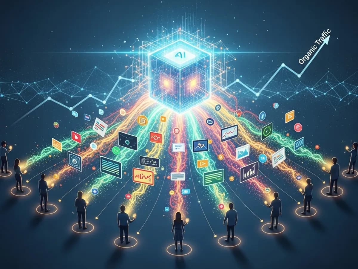 Unlock a flood of organic traffic with AI-driven content that truly connects Unlock a flood of organic traffic with AI-driven content that truly connects