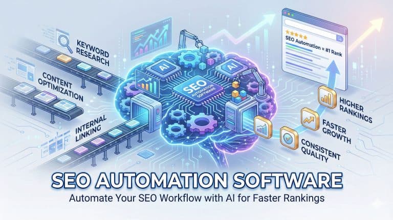 SEO Automation Software: Automate Your SEO Workflow with AI for Faster Rankings SEO Automation Software: Automate Your SEO Workflow with AI for Faster Rankings