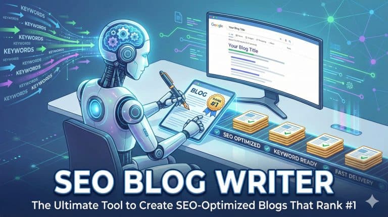SEO Blog Writer: The Ultimate Tool to Create SEO-Optimized Blogs That Rank #1 SEO Blog Writer: The Ultimate Tool to Create SEO-Optimized Blogs That Rank #1