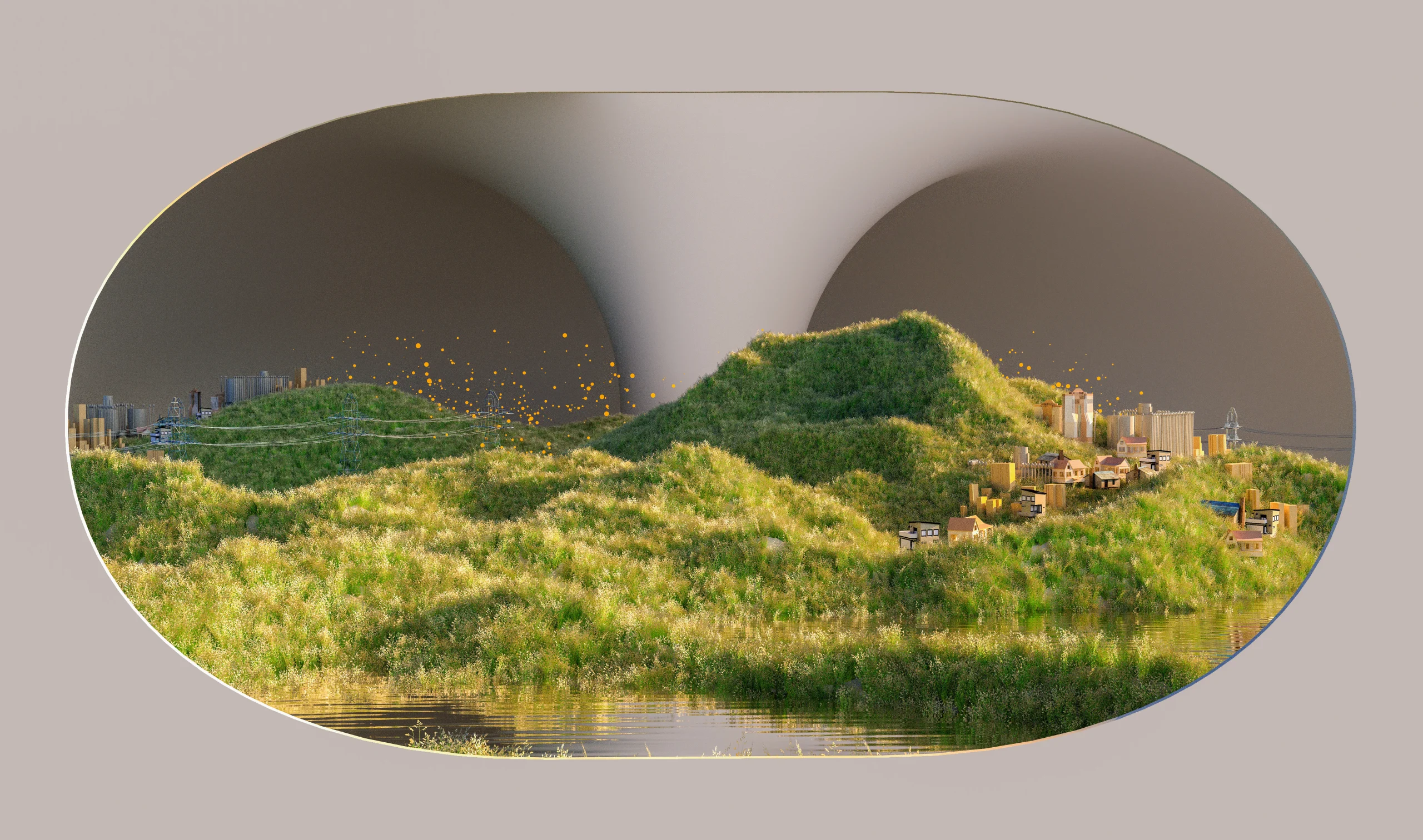 A visual representation of AI optimizing blog content, showing elements like headline analysis, readability scoring, and SEO recommendations being applied to a blog post draft.