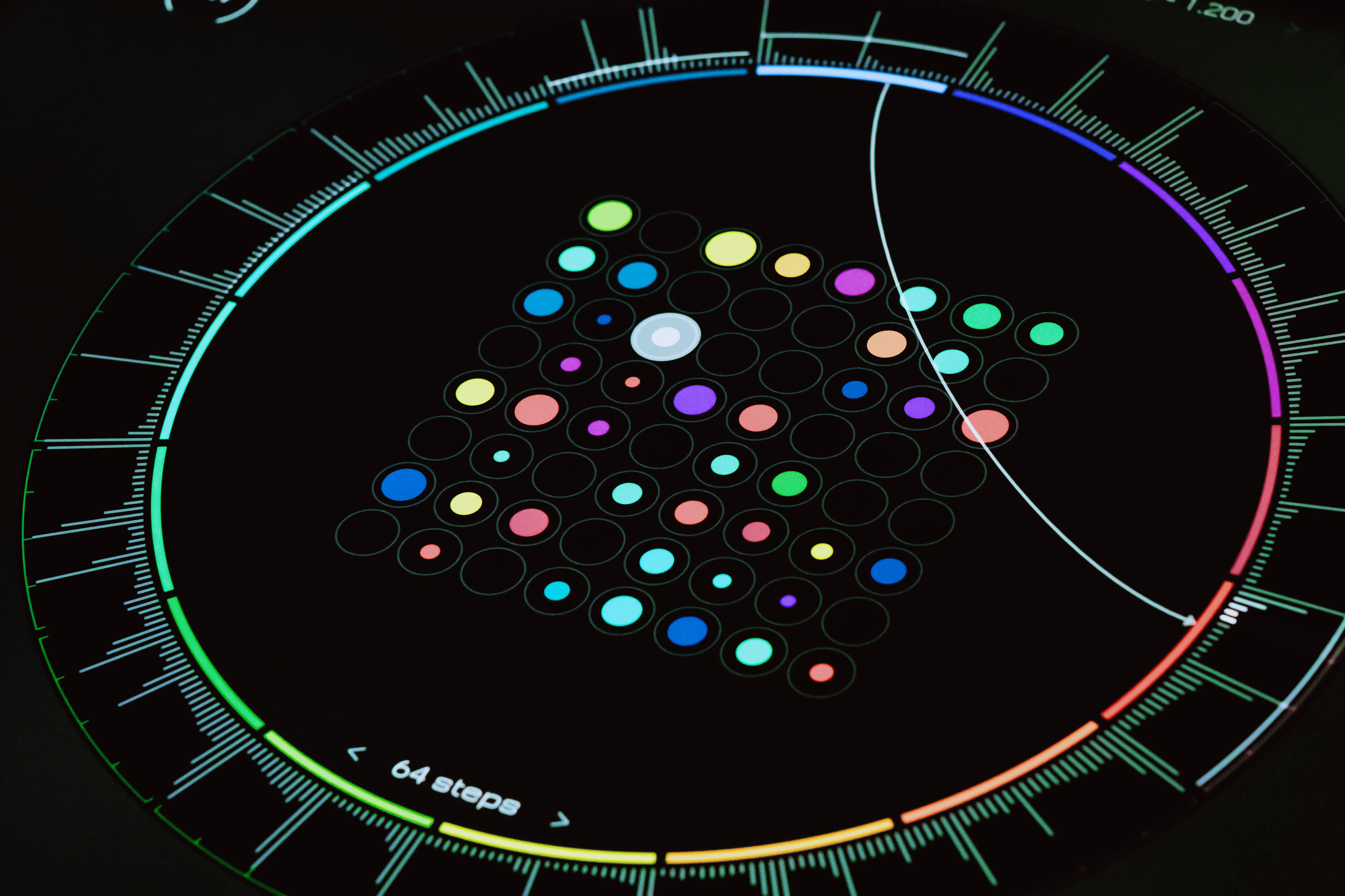 futuristic digital technology interface