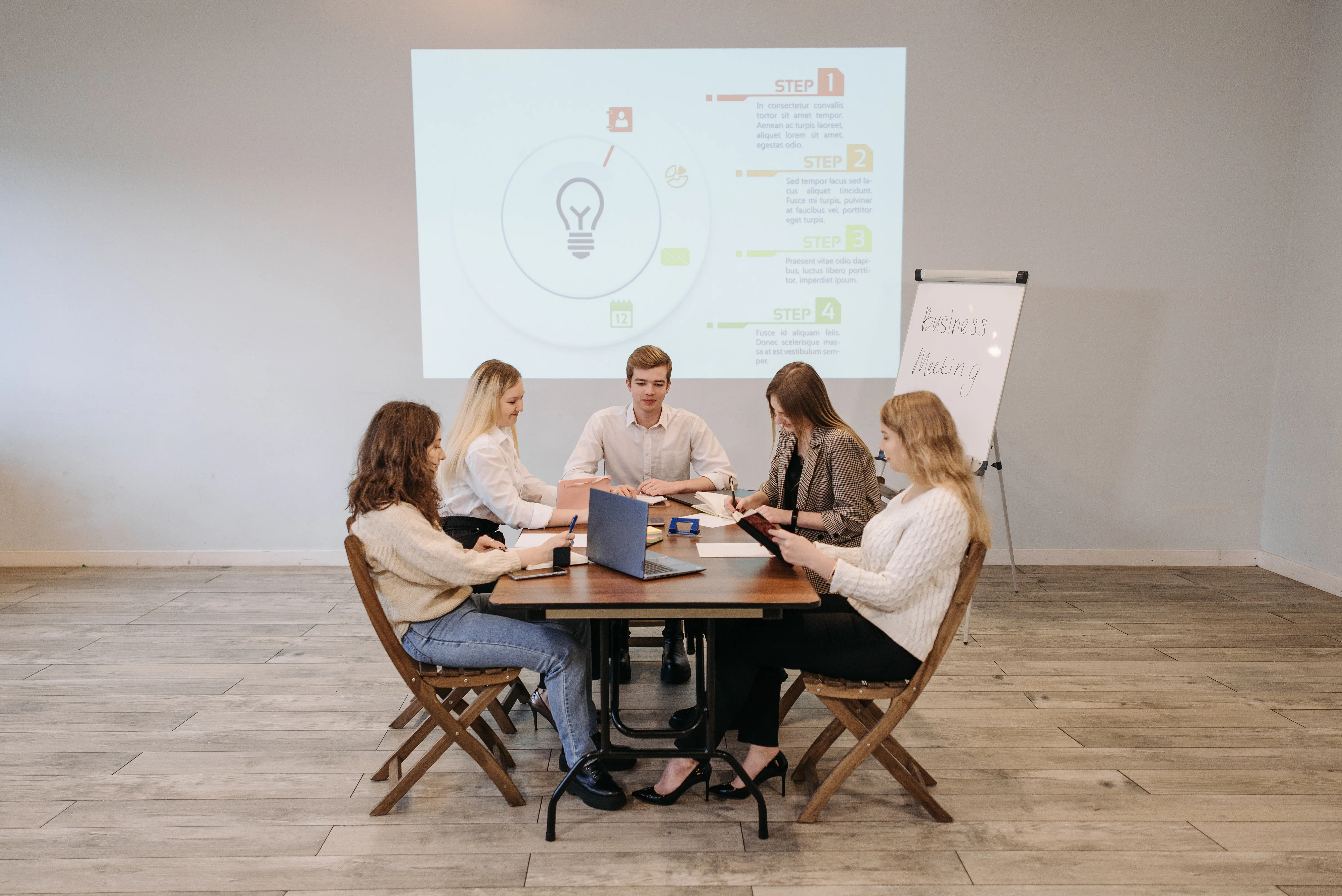 business meeting strategy session