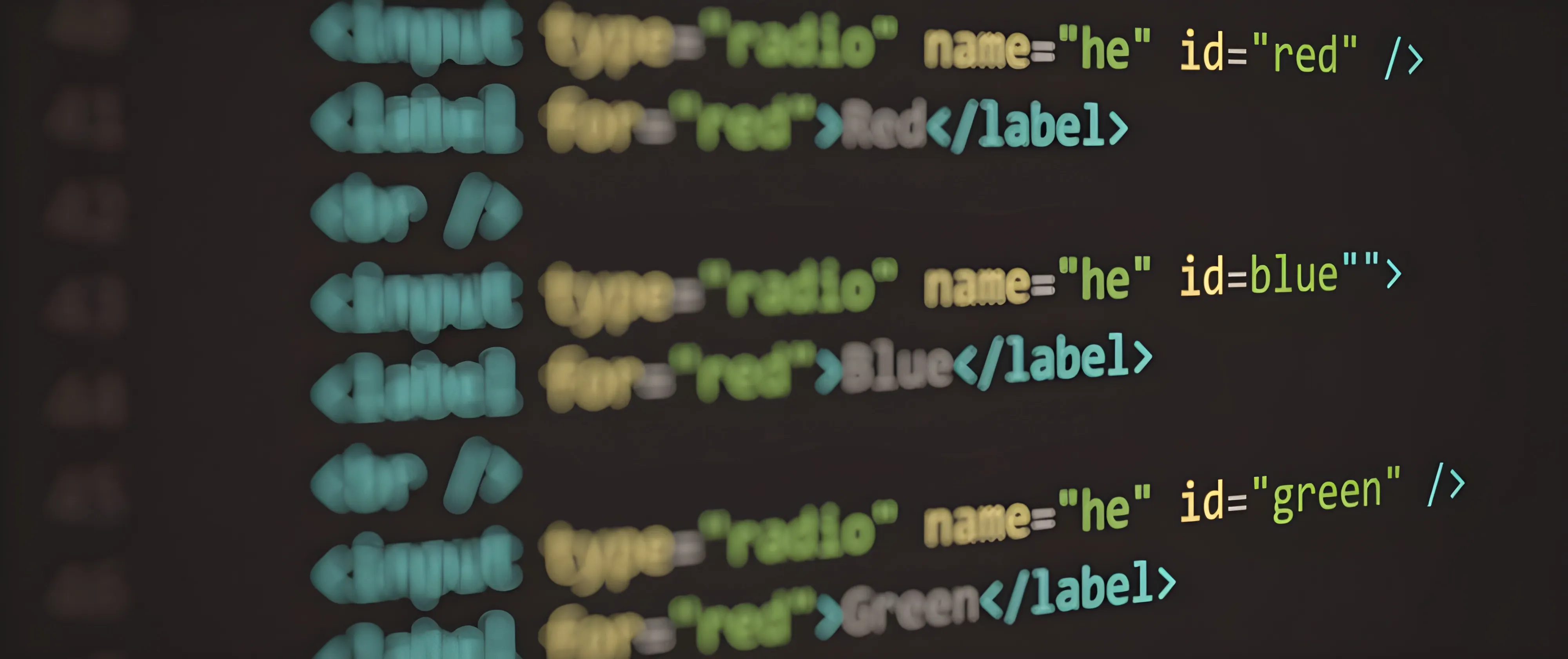 HTML code snippet on a screen, useful for seo content writing ai and optimizing content for llms strategies.