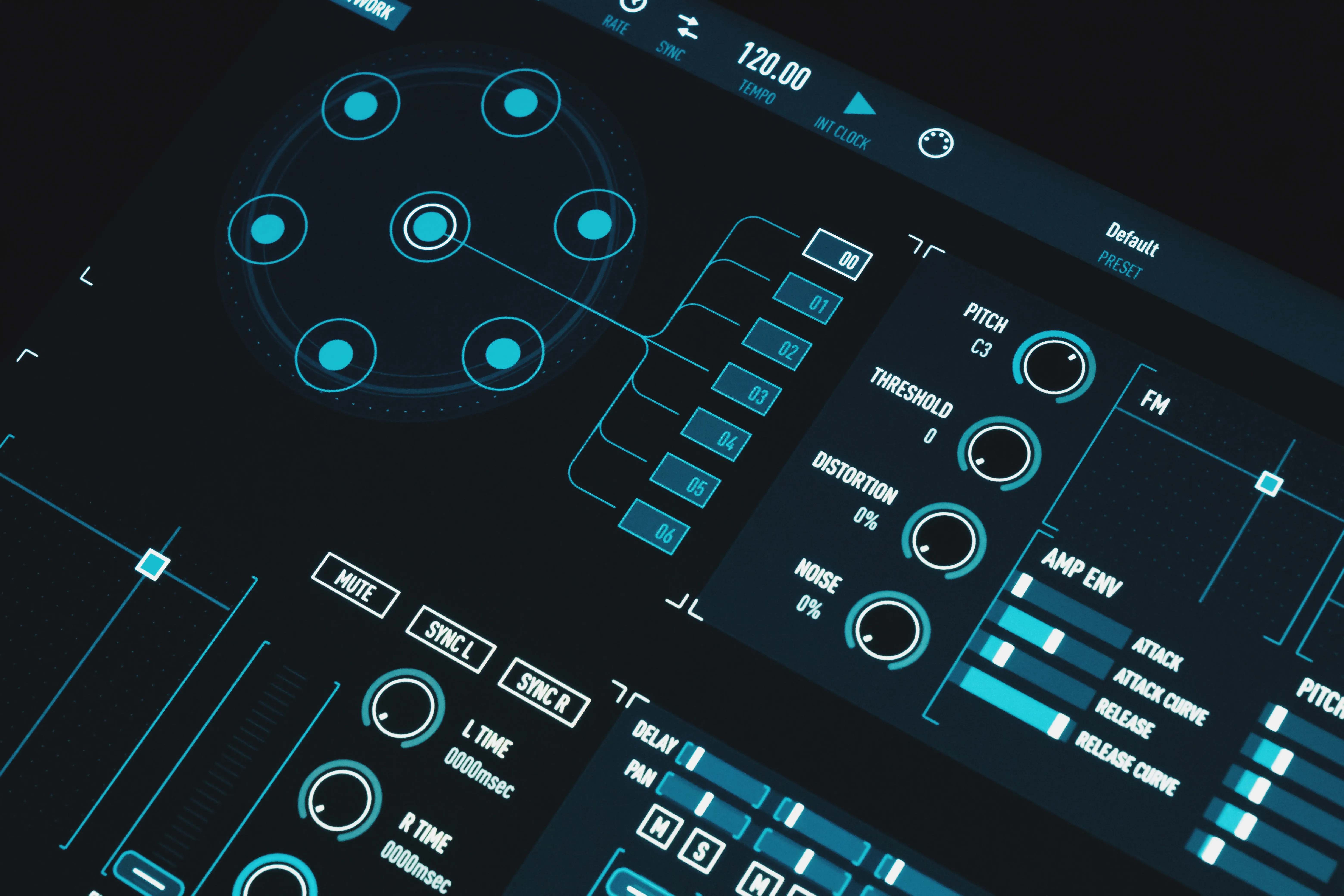 A digital software dashboard with dials and sliders, illustrating how you can optimize for AI search.