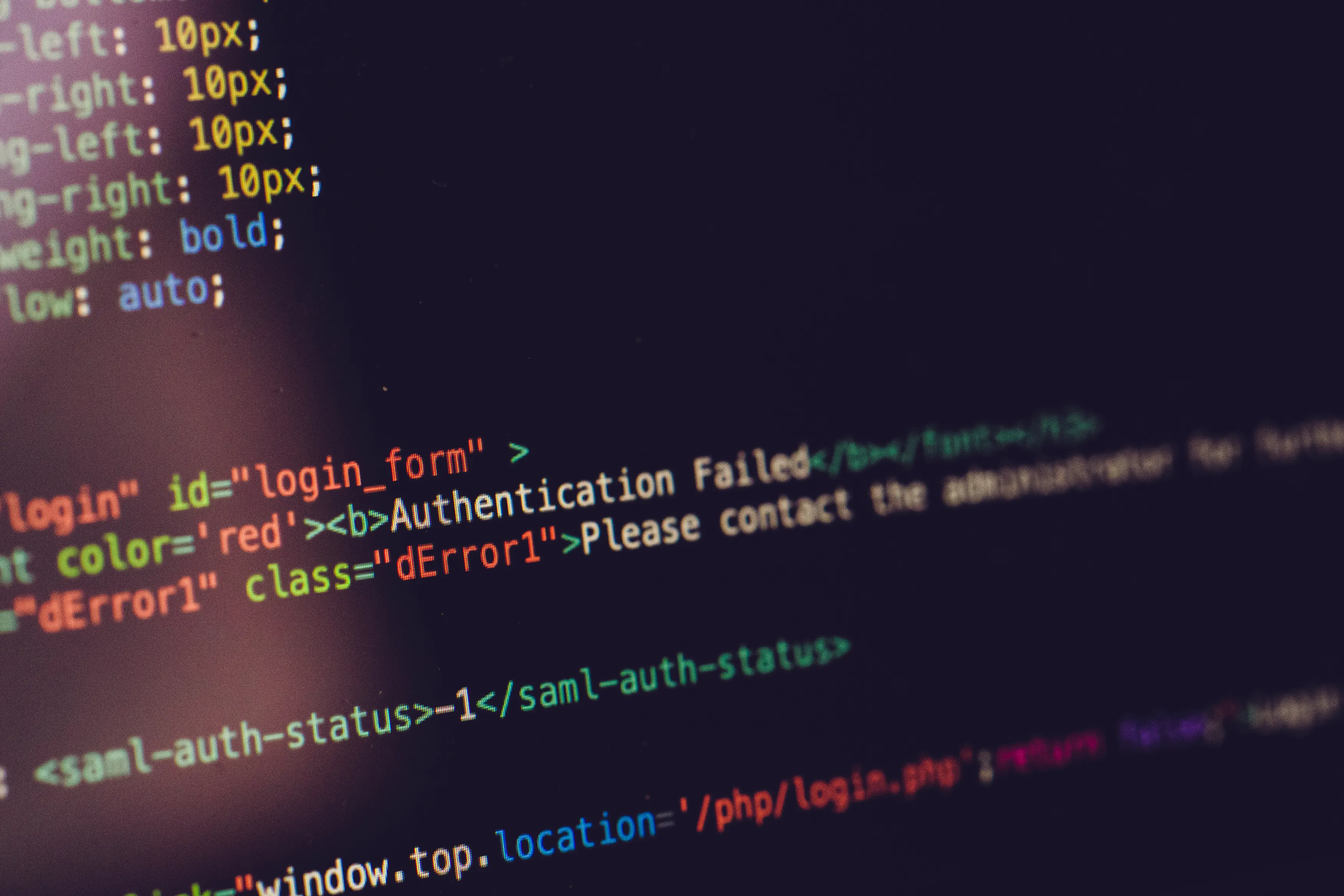 Authentication error code on a screen to improve chatgpt search seo rankings.