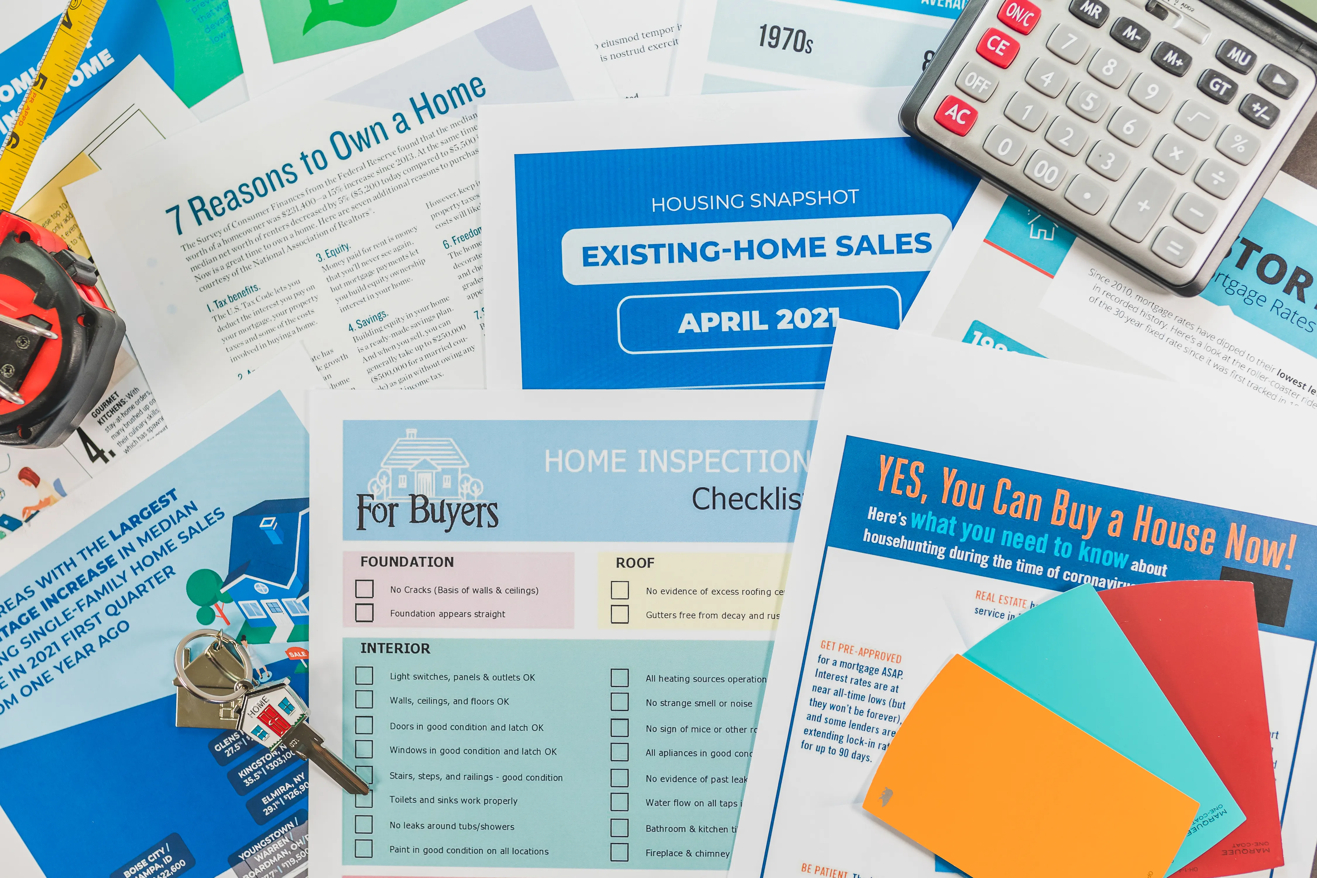 Home buying documents and calculator for optimizing website for chatgpt answers.