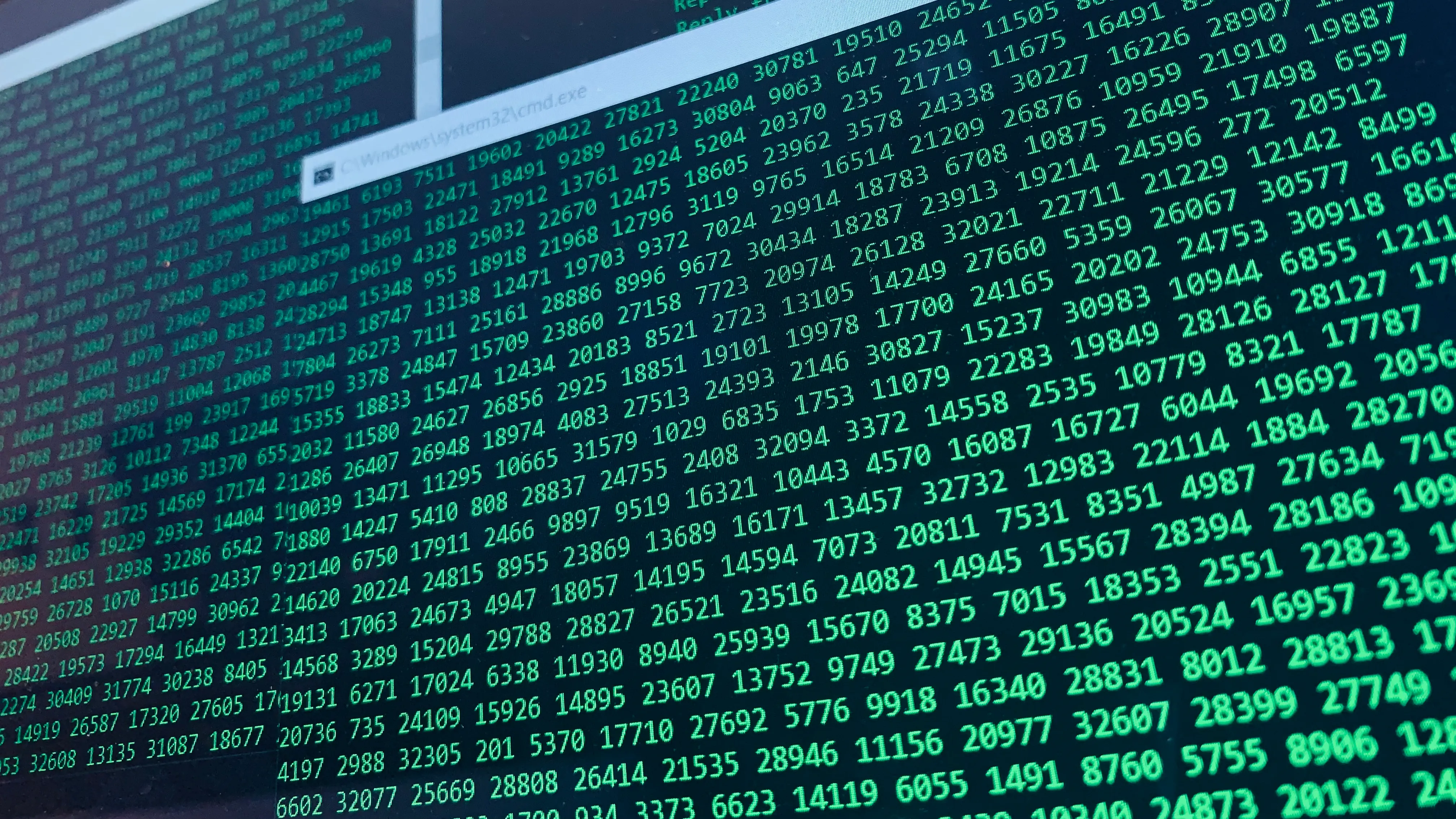 Green command line interface displaying data to explain how to optimize content for AI search.